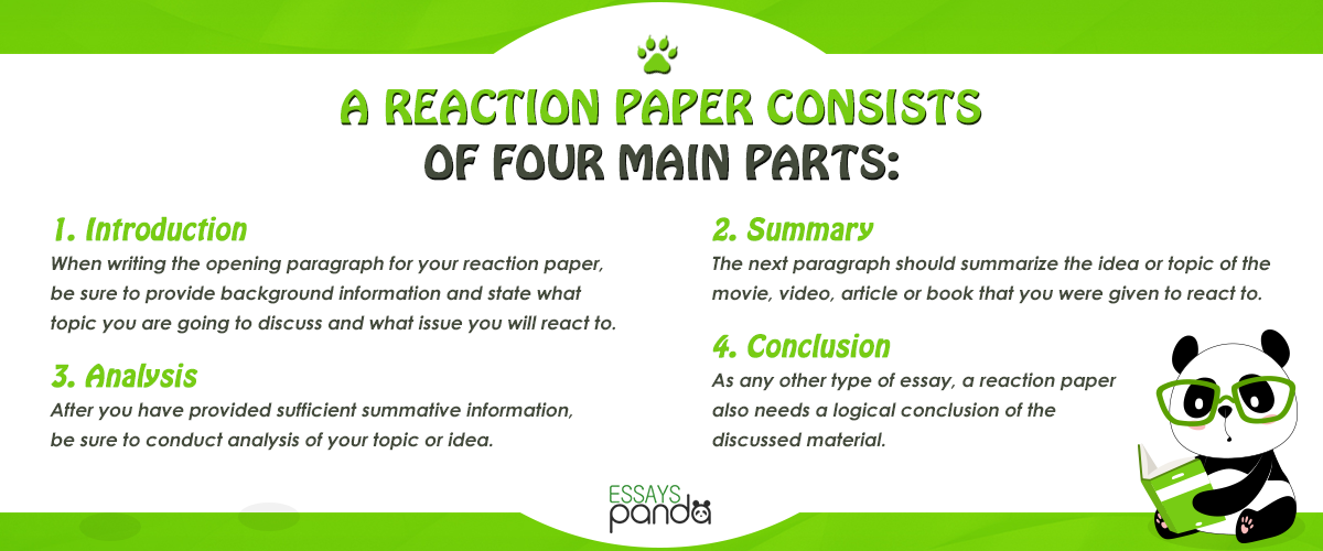 Main Parts Of Reaction Paper - Printable Templates Free