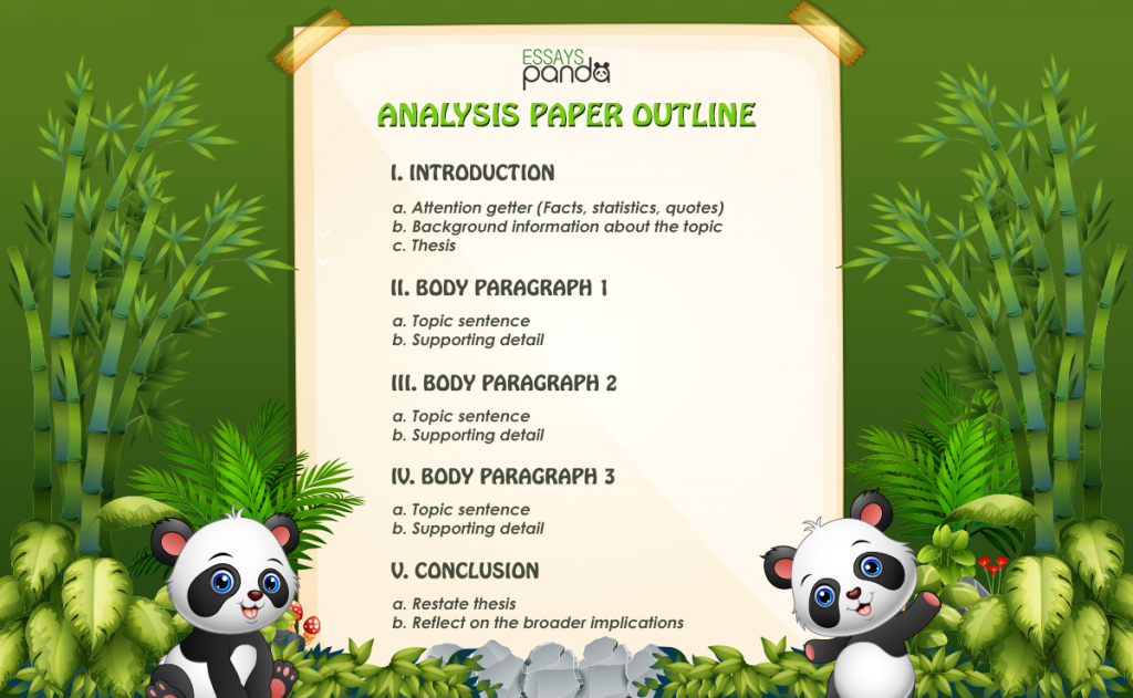 Analysis Paper Outline